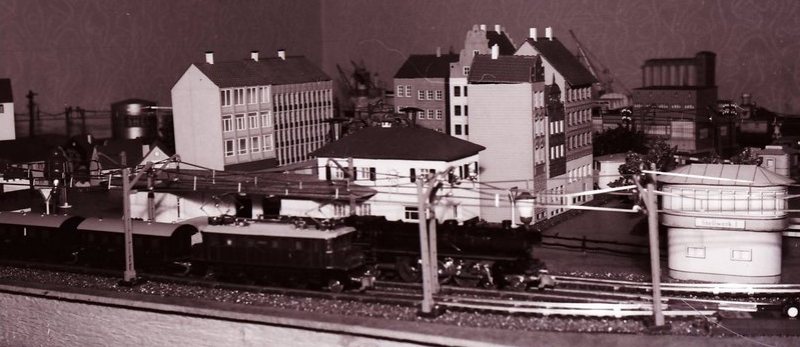 Der Bahnhof 1957
