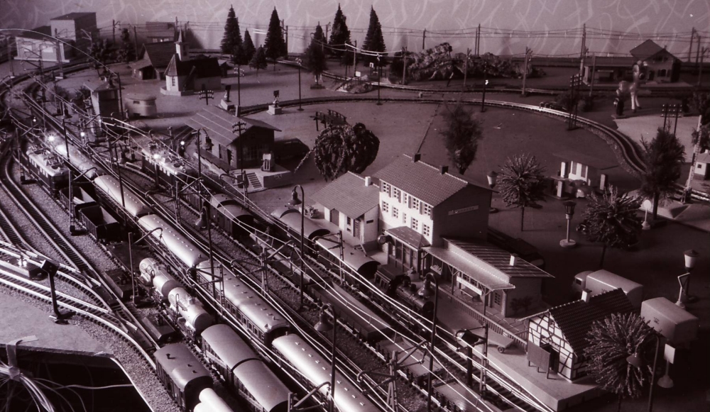 Der Bahnhof 1960