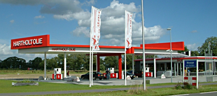 Hartholt Olie-Tankstelle in Wesepe