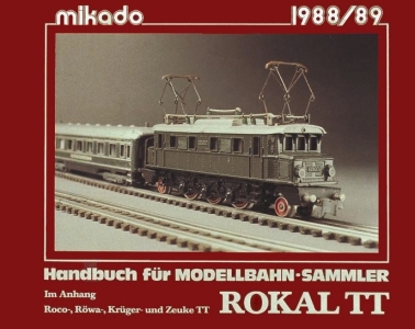 Mikado-Katalog ROKAL TT 1988/89